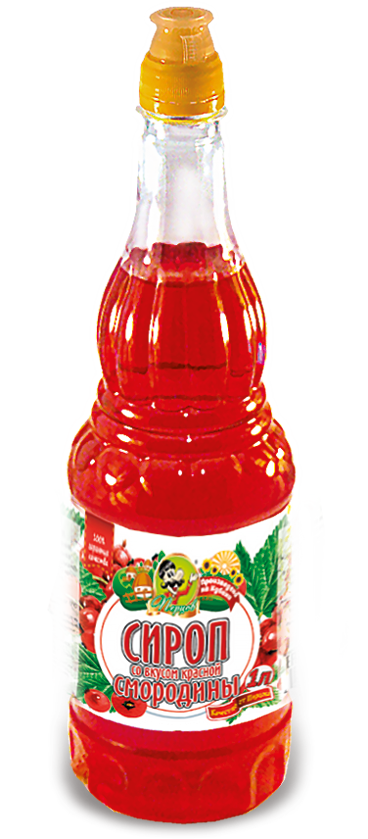 картинка Сироп со вкусом Красной смородины 1 л от Кубанского производителя натуральных специй и приправ  Перцов