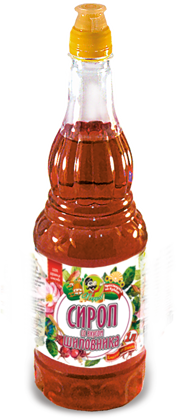картинка Сироп со вкусом Шиповника 1 л от Кубанского производителя натуральных специй и приправ  Перцов