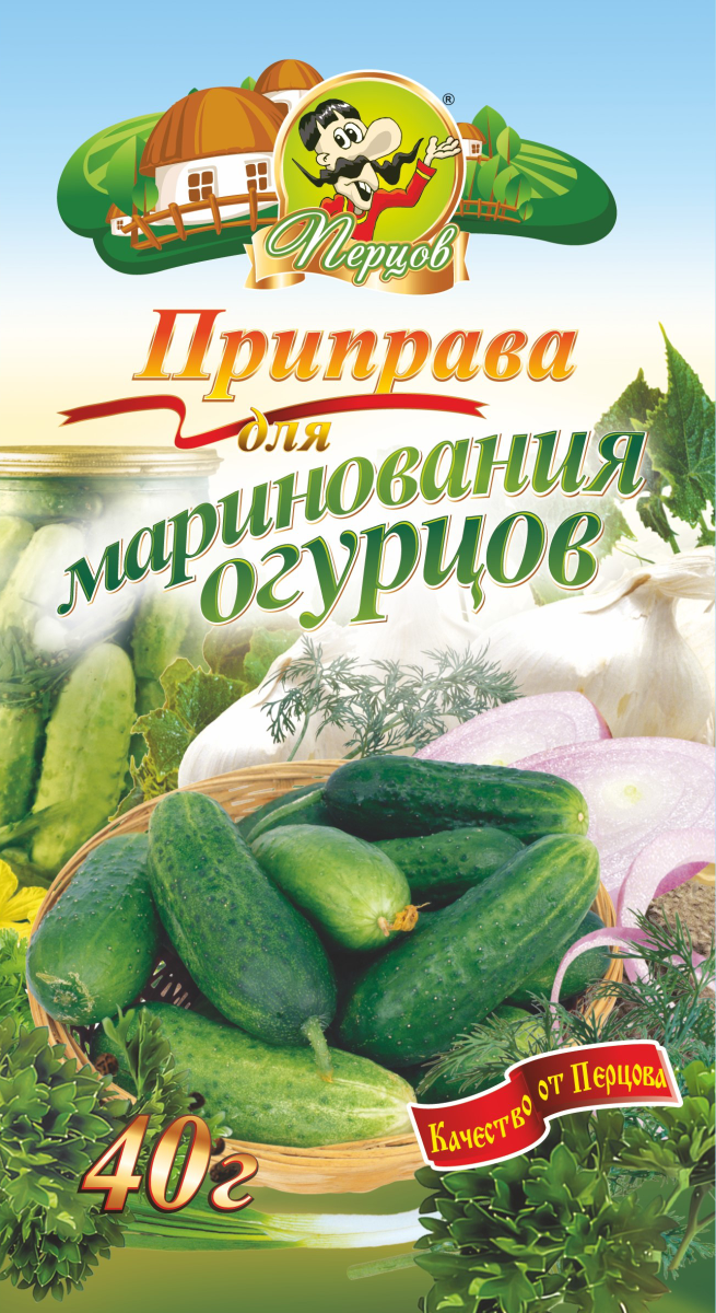 картинка Приправа для Маринования огурцов 40 г от Кубанского производителя натуральных специй и приправ  Перцов