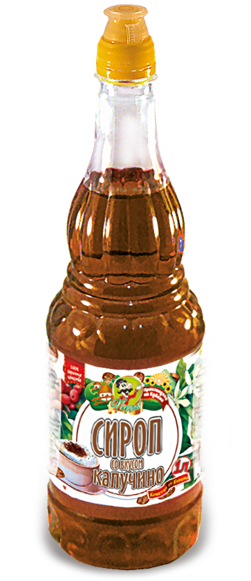 картинка Сироп со вкусом Капучино 1 л от Кубанского производителя натуральных специй и приправ  Перцов