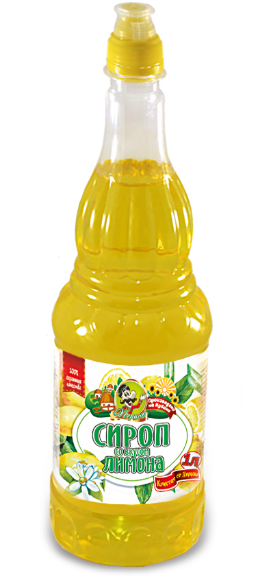 картинка Сироп со вкусом Лимона 1 л от Кубанского производителя натуральных специй и приправ  Перцов